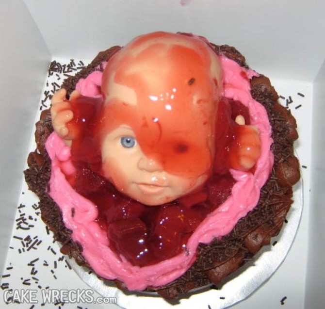 Baby Shower Cakes - Weird