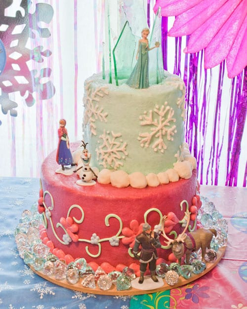 Girls Birthday Cakes - Frozen