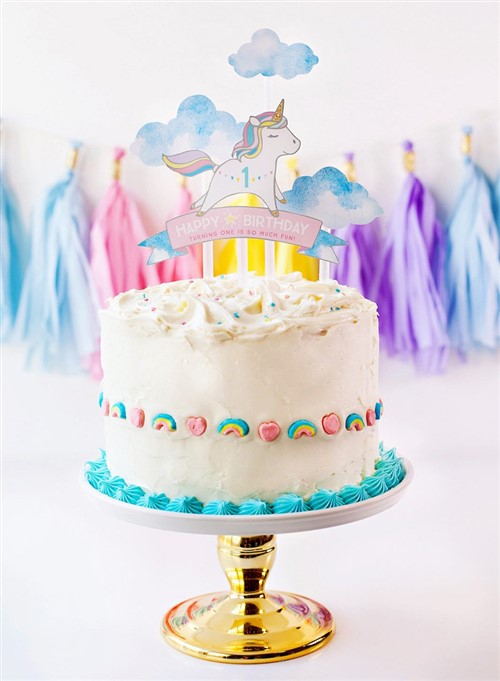 Girls Birthday Cakes - Magical Unicorn