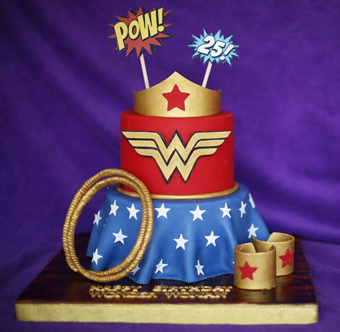 Girls Birthday Cakes - Wonder Woman
