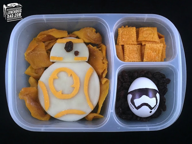 Healthy Snack Ideas - Star Wars Bento Box 