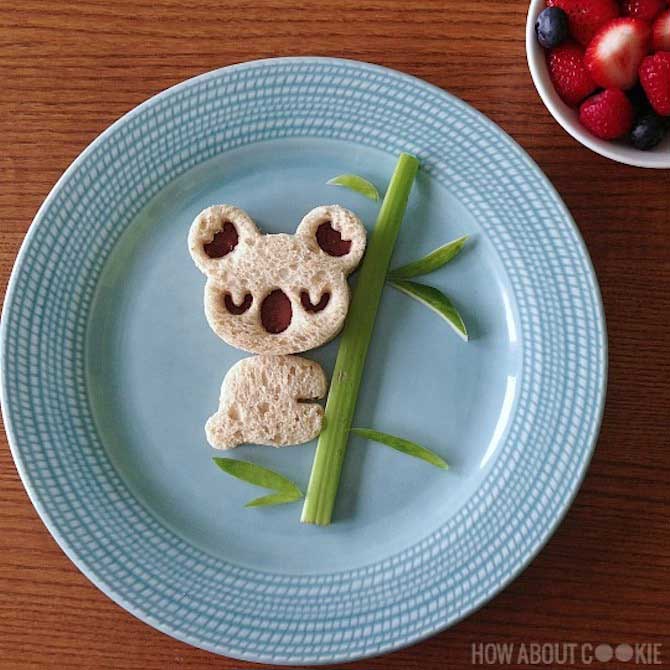 Healthy Snack Ideas - Nutella Koala