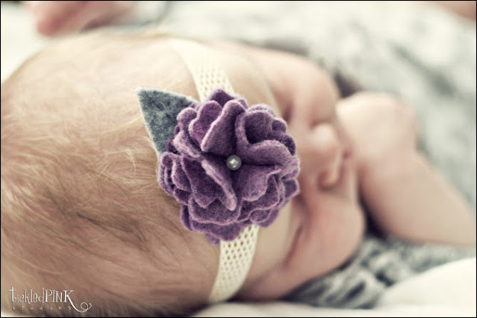 Homemade Gifts - Baby Flower Headband
