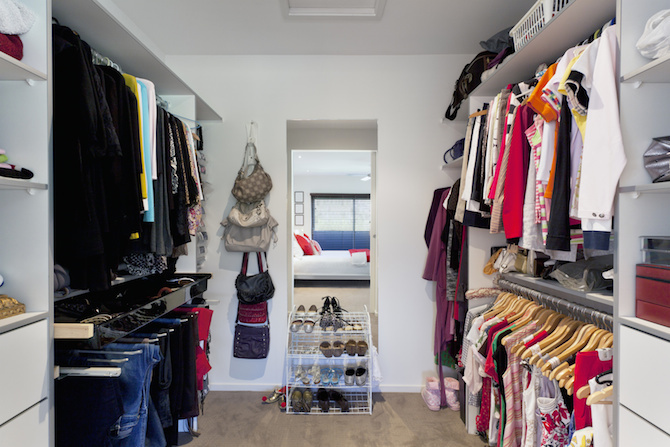 Interior Design Tips - Walk In Wardrobe