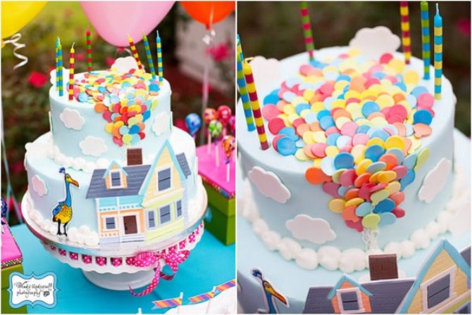 Kids Birthday Cakes - Up Cake