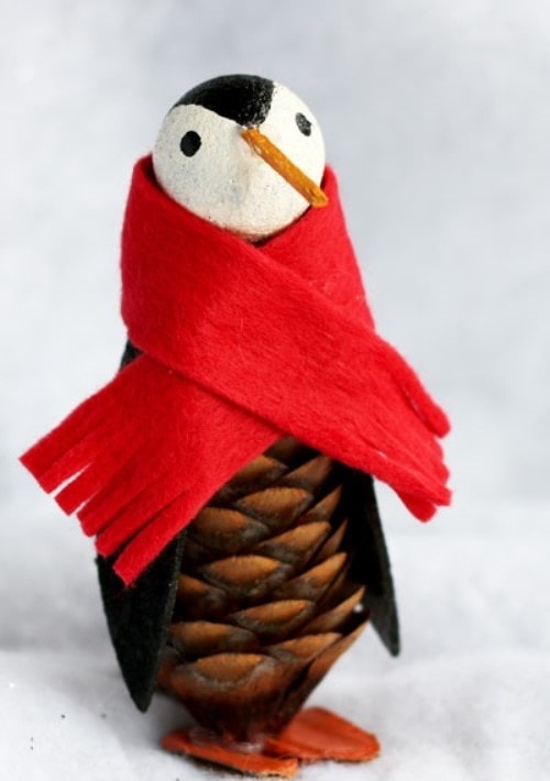 Kids Christmas Crafts - Penguin