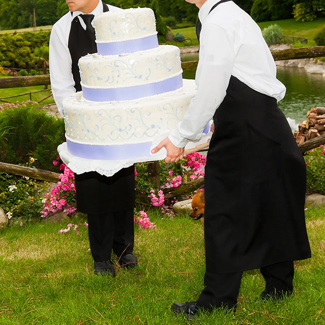Photo Book - Wedding Cake - Food Porn - Staff Carrying Cake
