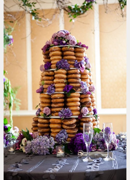 Wedding Cakes - Donut Stack Wedding Cake Alternative