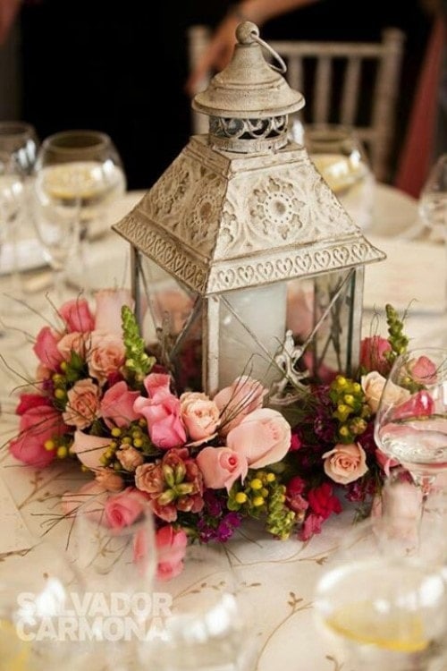 Wedding Themes - Winter Lantern And Candle