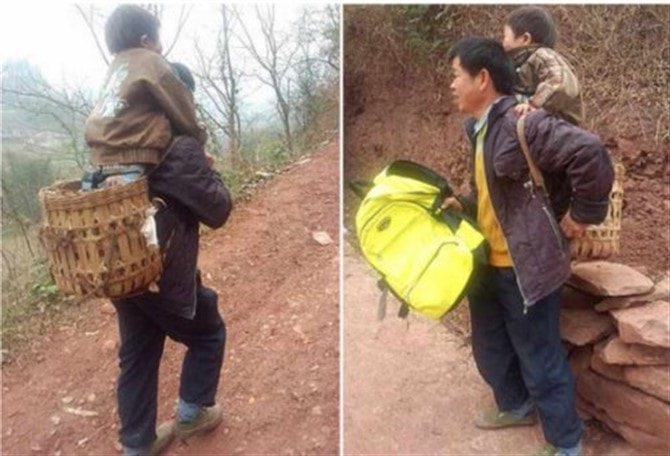 World's Greatest Dad - Carries Son To School