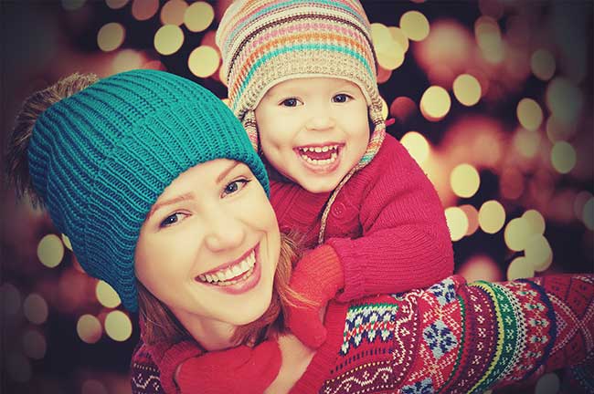 Family Photo Ideas - Winter Beanies