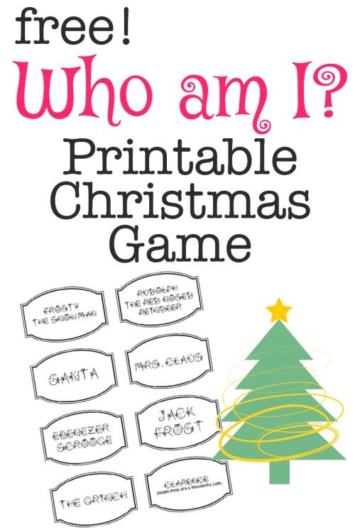 Christmas Activities - Christmas Charades