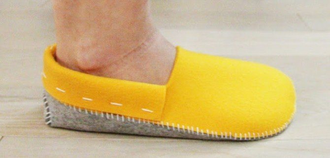 Christmas Presents - Felt Slippers