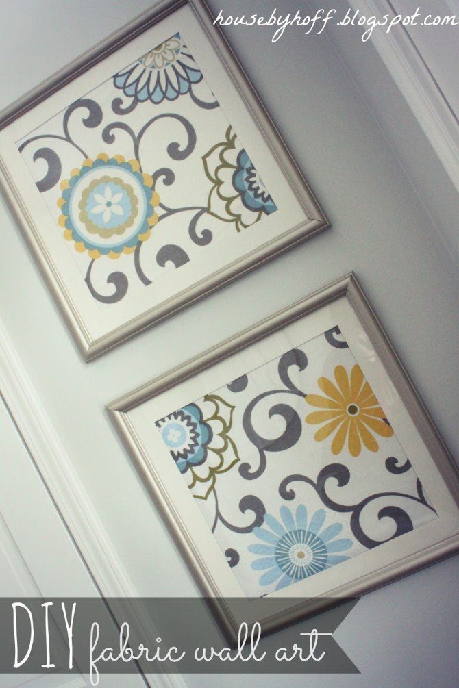 Diy Wall Art - Diy Fabric Art