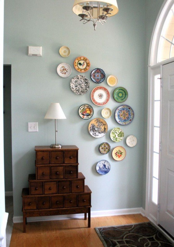Diy Wall Art - Plate Wall Art
