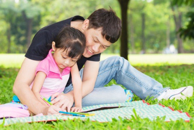 Father Day Poems - A Little Handprint