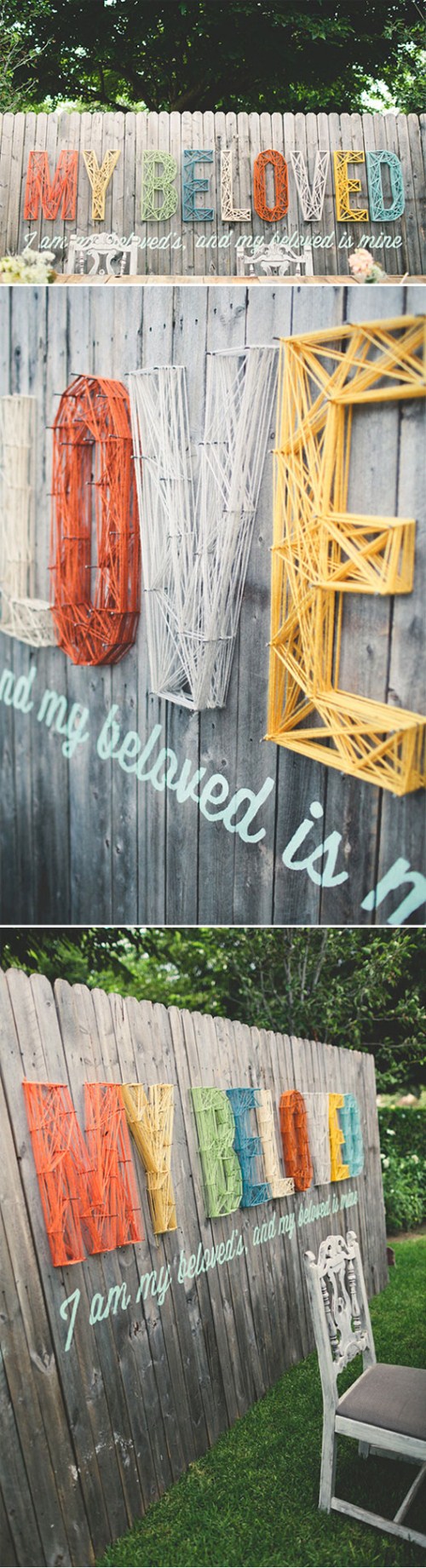 Garden Art Ideas - Fence Wall