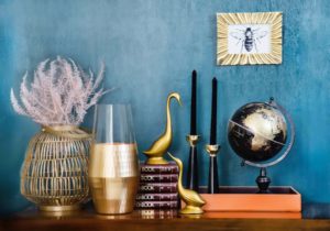 Metallic décor