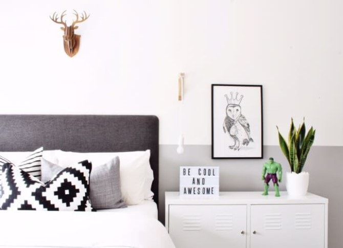 Boys Bedrooms - Teenagers Owl