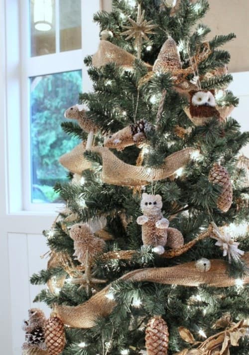 Christmas Decoration Ideas - Tree Woodland