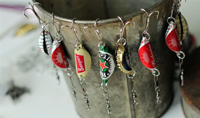 Christmas Gift Ideas 2017 - Bottle Cap Fishing Lures