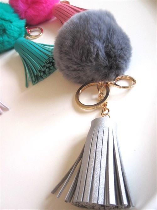 Christmas Gift Ideas 2017 - Pom Pom Keychain