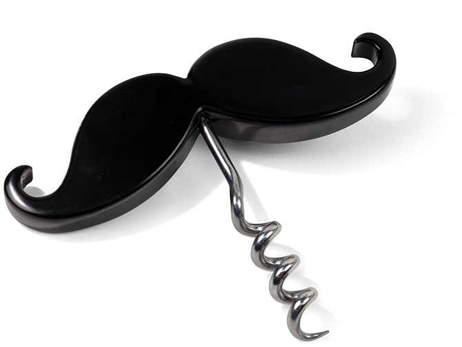 Christmas Gifts For Boyfriend - Mustache Corkscrew & Bottle Opener