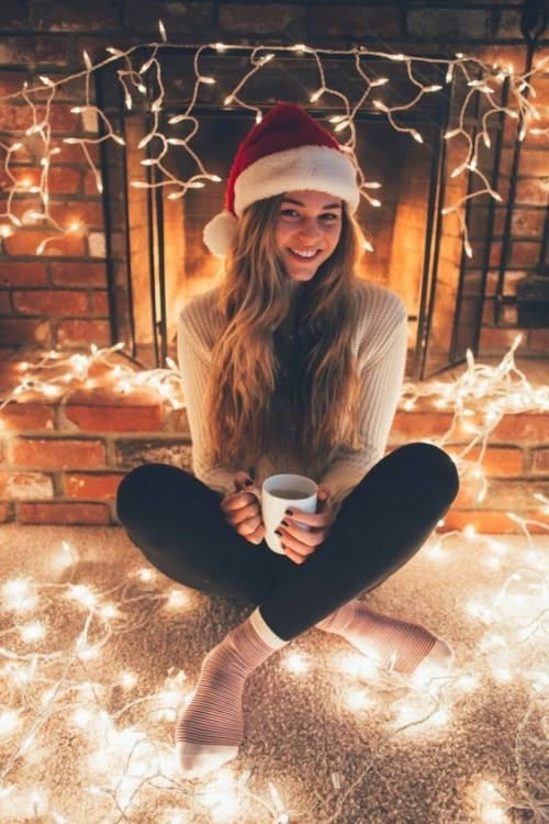 Christmas Photos - Christmas Day Girl
