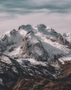 glacier HDR photography