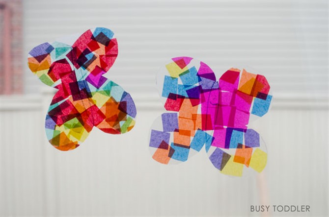 Craft For Toddlers - Colourful Butterfly