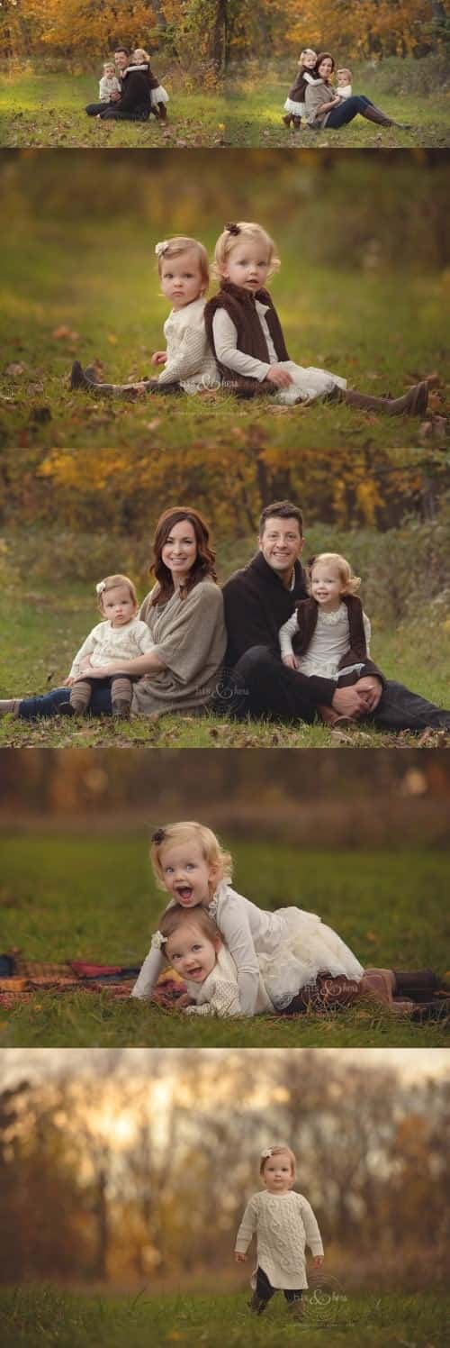 Family Portrait Ideas - Collage