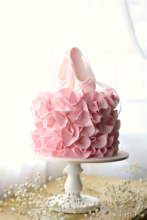 Girls Birthday Cakes - Ballet