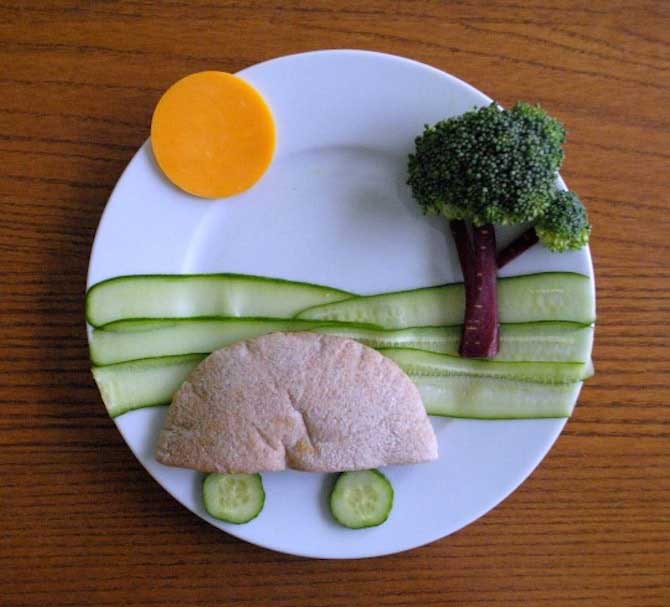 Healthy Snack Ideas - Road Trip Pita