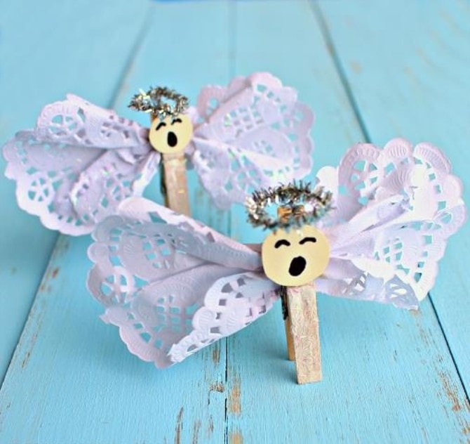 Kids Christmas Crafts - Angels
