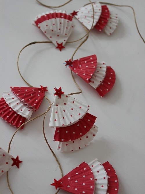 Kids Christmas Crafts - Garland