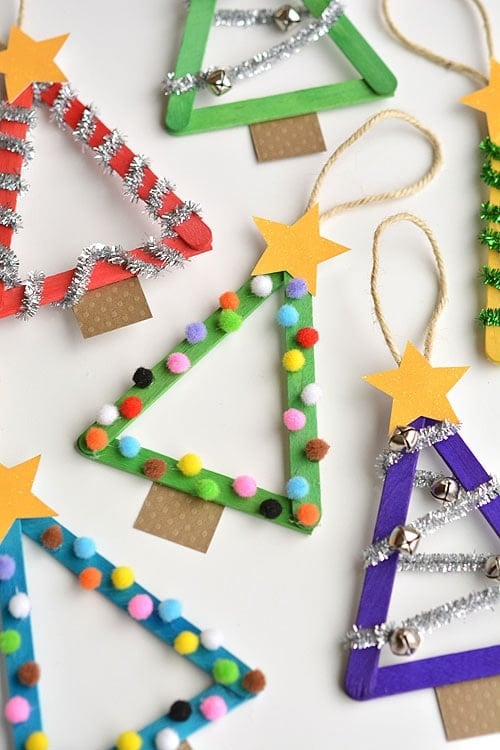 Kids Christmas Crafts - Popsicle