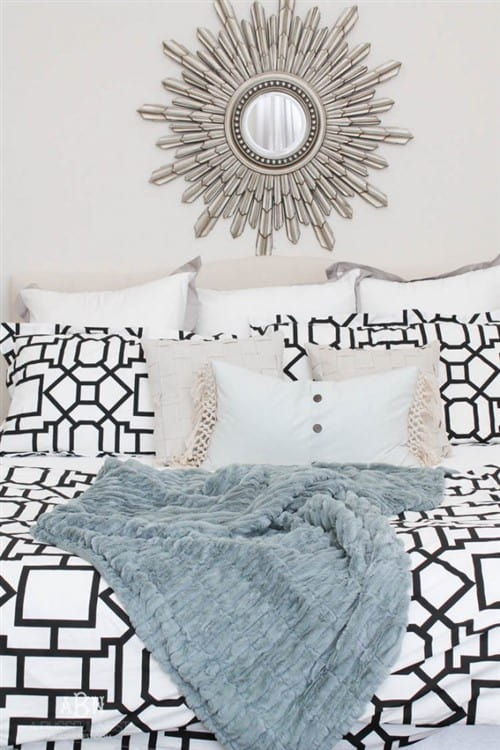 Master Bedroom Decorating Ideas - Decorative Mirror