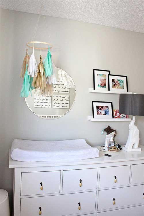 Nursery Ideas - Tissue Mobile