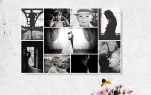 Preparing Gifts Together On Valentines Day - Canvas Collage