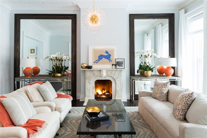 Small House Decorating Ideas - Use Mirrors To Create Illusion Of More Room