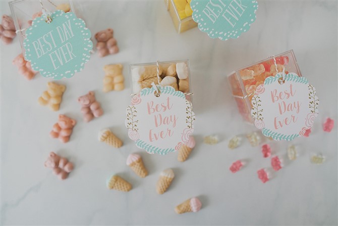 Unique Wedding Favour Ideas - Yummy Candies