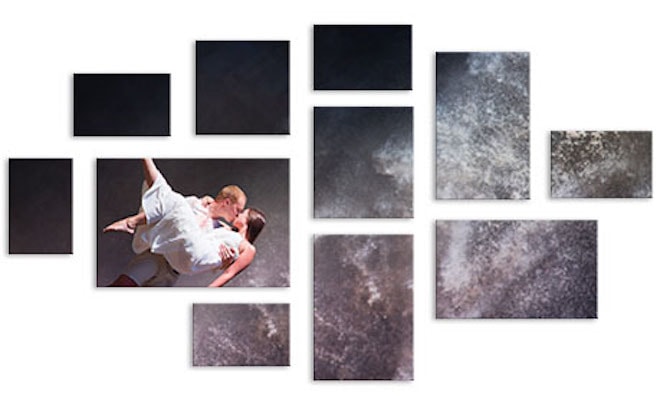 Unique Wedding Photo Ideas - Wall Display