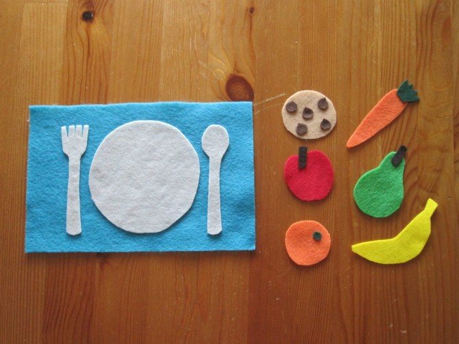 Travelling With Kids - Felt Busy Bag