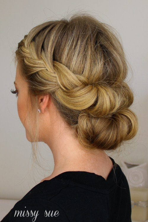 Wedding Hairstyles - Modern French Roll