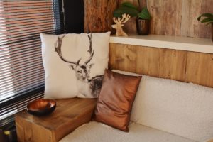 deer photo cushion