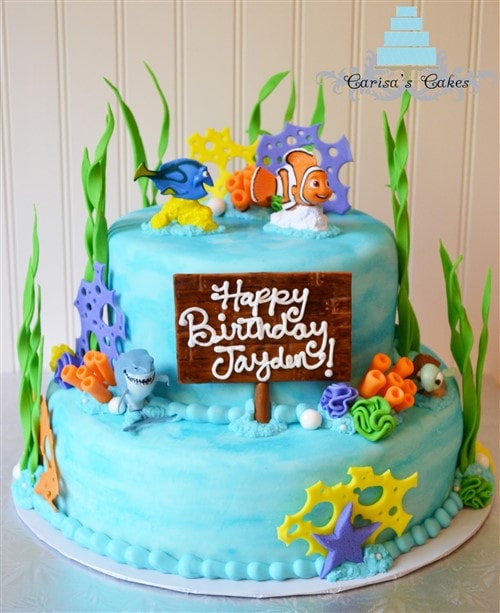Boys Birthday Cakes - Finding Nemo