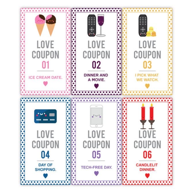 Christmas Gifts For Boyfriend - Love Coupons For Him