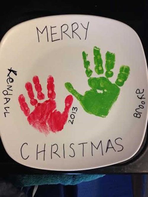 Creative Gift Ideas - Painted Plate