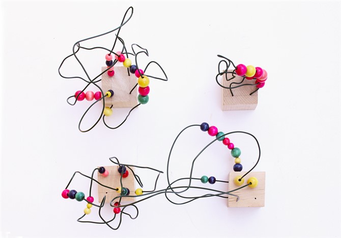 Easy Craft Ideas For Kids - Wires Sculptures