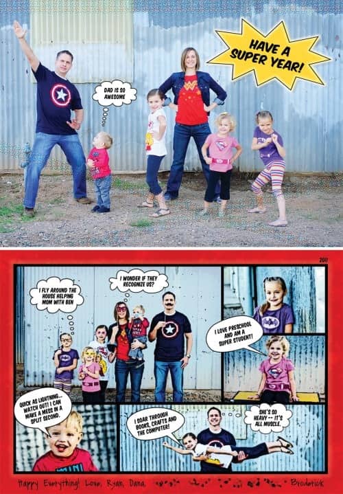 Family Portrait Ideas - Superheroes